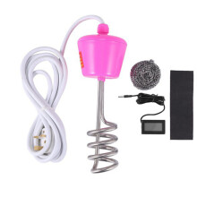 (Red) 3000W Suspension Immersion Heater Boiler Water Heating Element Bathroom UK