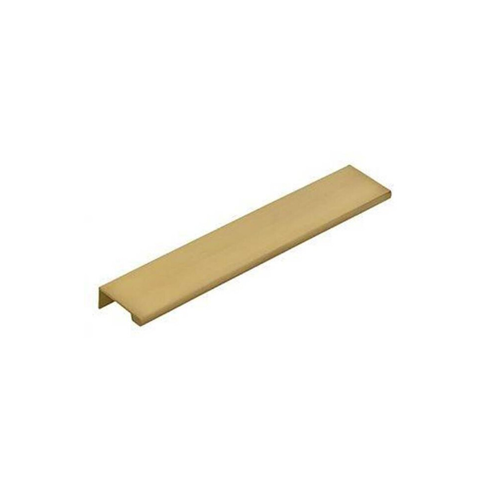 Emtek 87120Us4 6 In. Center To Center Cabinet Edge Pull, Satin Brass 738505031280