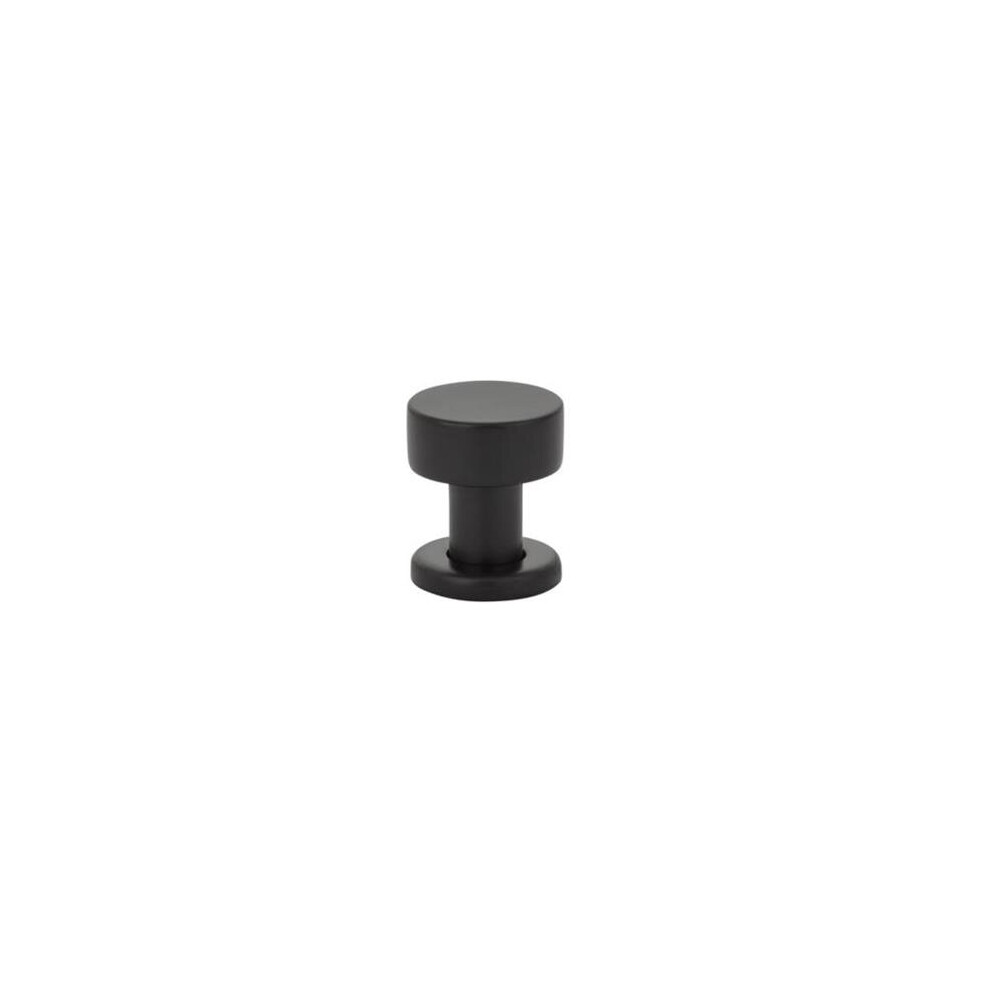 Emtek 86321Us19 1 In. Cadet Cabinet Knob, Flat Black 738505013606