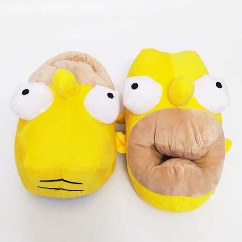 Simpson 3D Plush Slippers Plush Soft Stuffed Home Shoes Gift 2