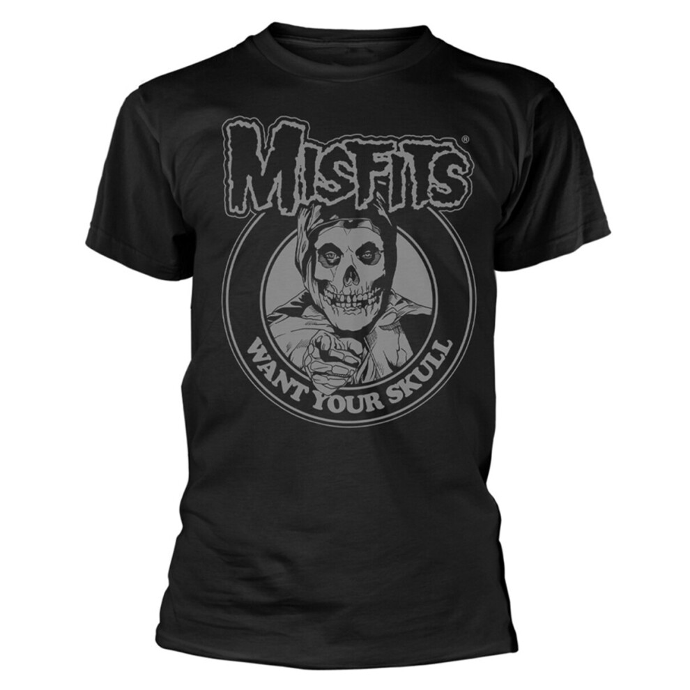 Misfits 'Want Your Skull' (Black) T-Shirt (Small)