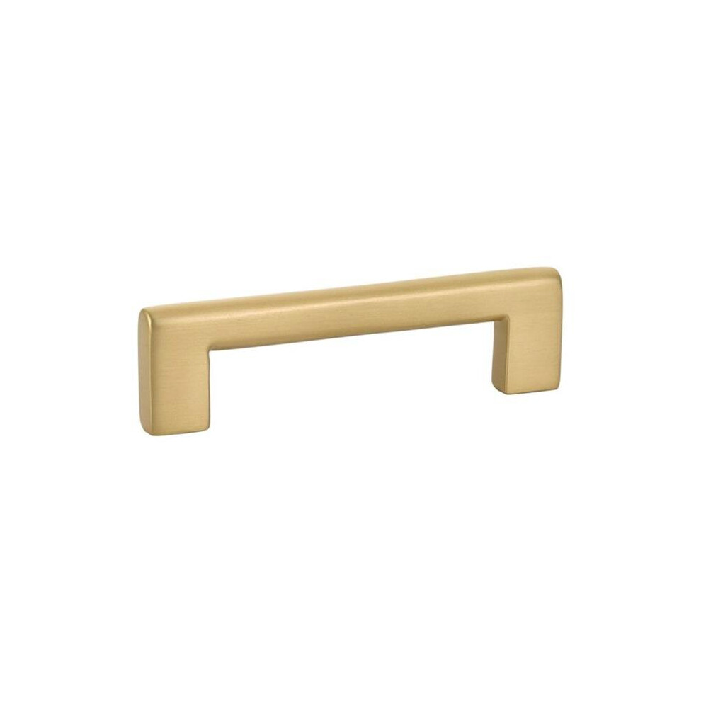 Emtek 86166Us4 12 In. Center To Center Trail Cabinet Pull, Satin Brass 738505007780