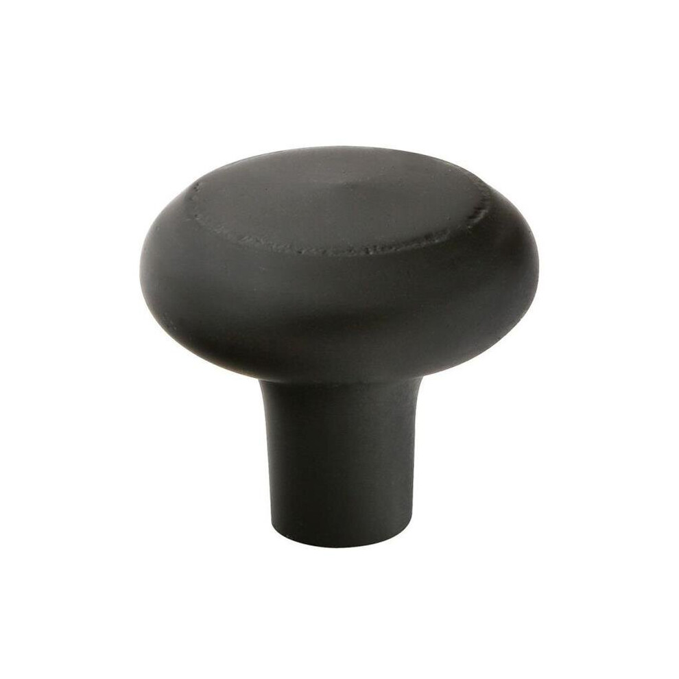 Emtek 86339Fb Bronze Barn 1.25 In. Cabinet Knob, Flat Black 738505014313