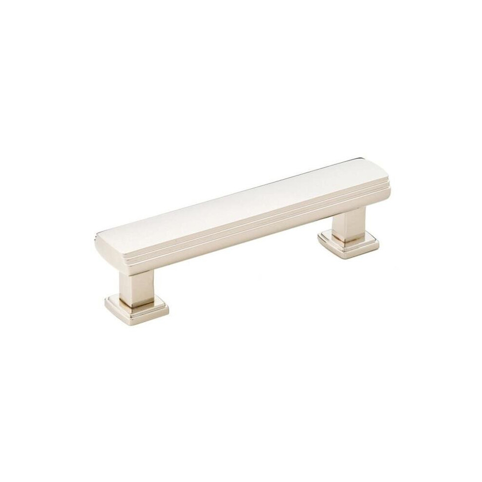 Emtek 86422Us15 3.5 In. Art Deco Cabinet Pull, Satin Nickel 738505019370