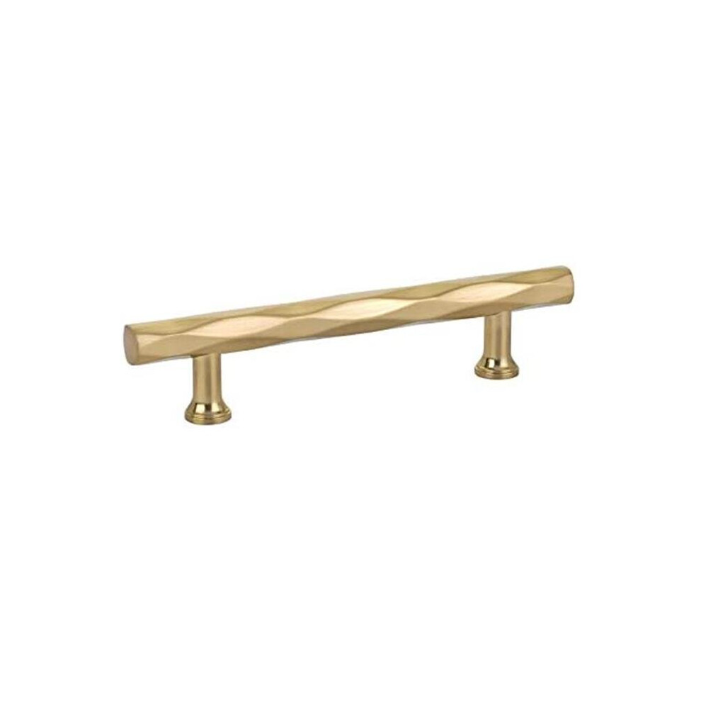Emtek 86429Us4 4 In. Tribeca Cabinet Pull, Satin Brass 738505018137
