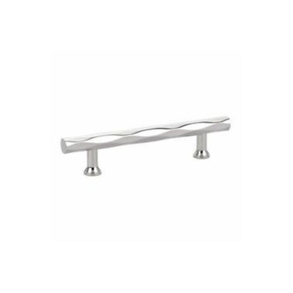 Emtek 86431Us14 8 In. Tribeca Cabinet Pull, Bright Nickel 738505019813