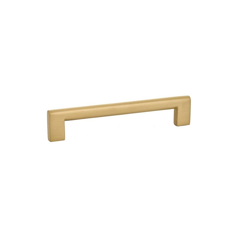 Emtek 86164Us4 6 In. Center To Center Trail Cabinet Pull, Satin Brass 738505007759