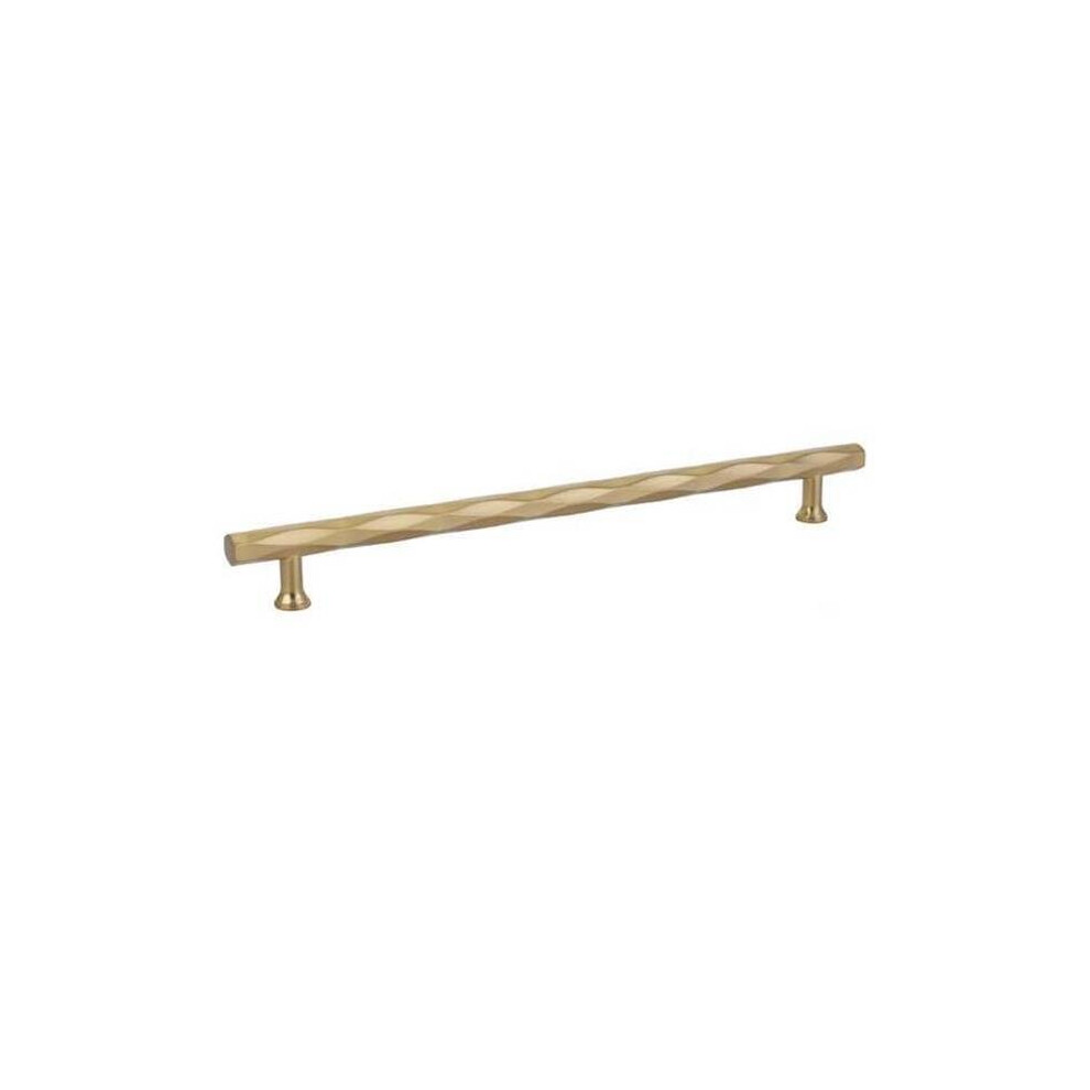 Emtek 86490Us4 10 In. Center To Center Tribeca Cabinet Pull, Satin Brass 738505030061