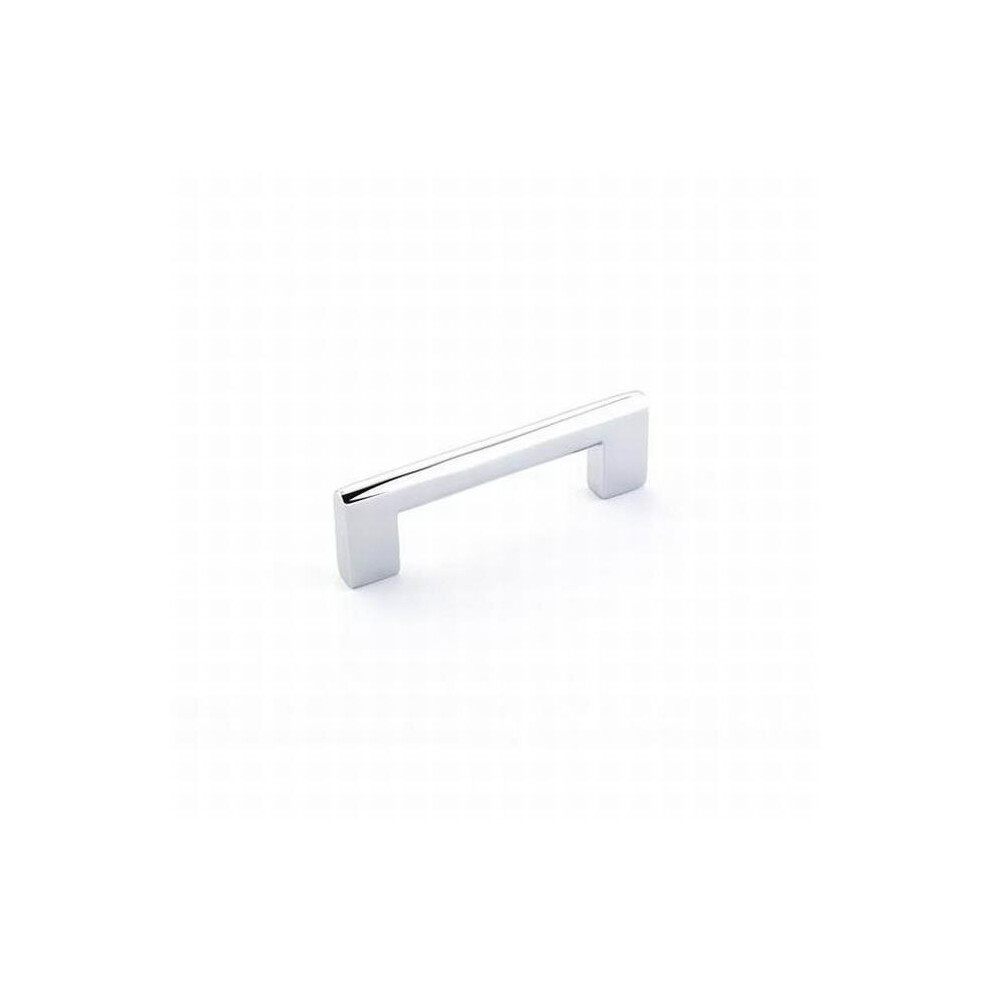 Emtek 86162Us26 3.5 In. Center To Center Trail Cabinet Pull, Bright Chrome 738505007025