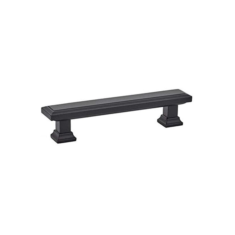 Emtek 86299Us19 3 In. Center To Center Geometric Cabinet Pull, Flat Black 738505020321