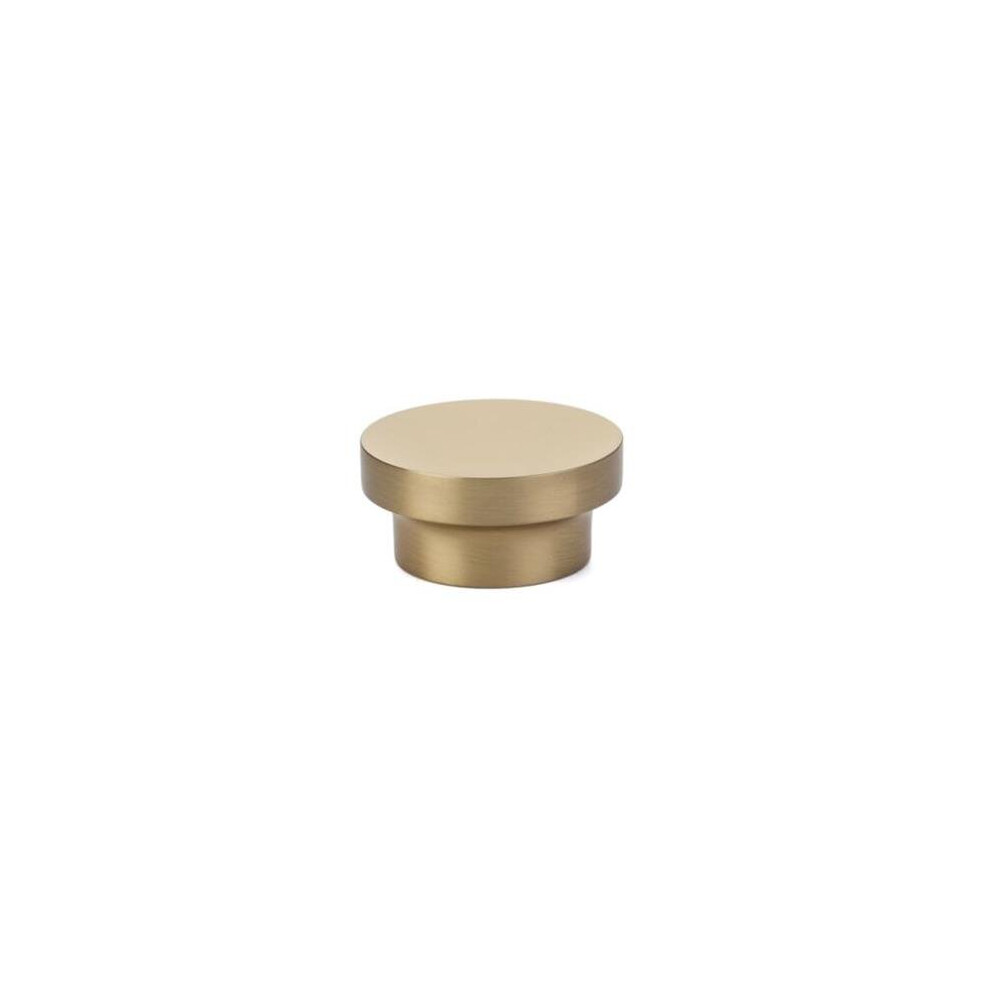 Emtek 86448Us4 1.25 In. District Cabinet Knob, Satin Brass 738505026361