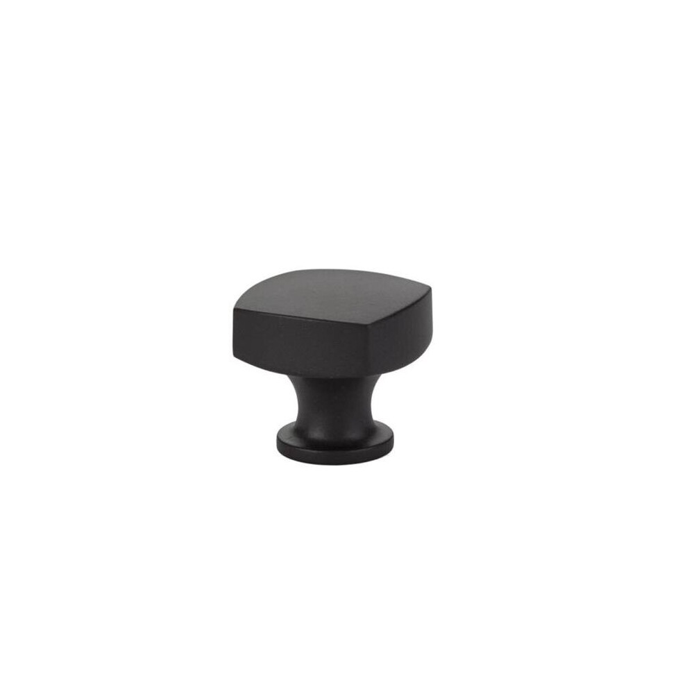 Emtek 86450Us19 1.25 In. Freestone Cabinet Knob, Flat Black 738505020475