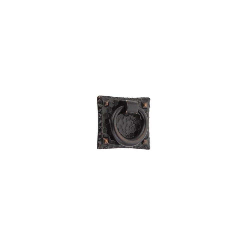 Photos - Other for Repair Emtek 86040US10B 1.75 x 1.5 in. Hammered Ring Cabinet Pull, Oil Rubbed Bronze 