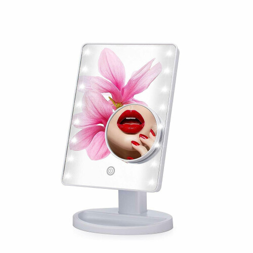 Lighted Makeup Mirror with 16 LEDs Light, Cosmetic Vanity Mirror