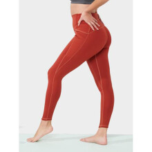 (XS) Manduka Presence Women's Leggings - Henna