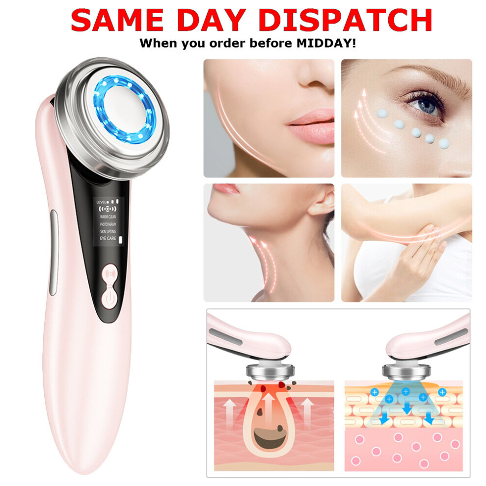 Photon Facial Skin Rejuvenation Therapy Device LED Light RF EMS Lifting Firming