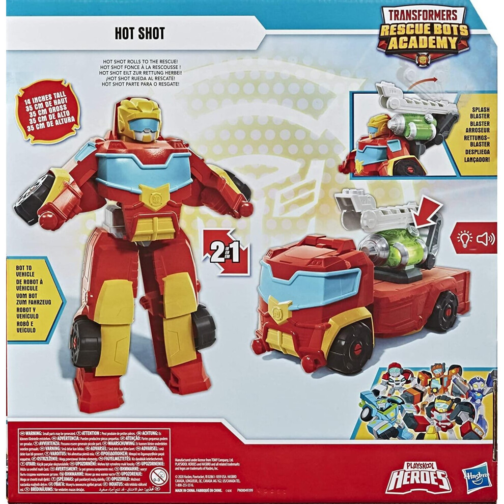 Hasbro Transformers Robot Rescue Power Hot Shot Toys