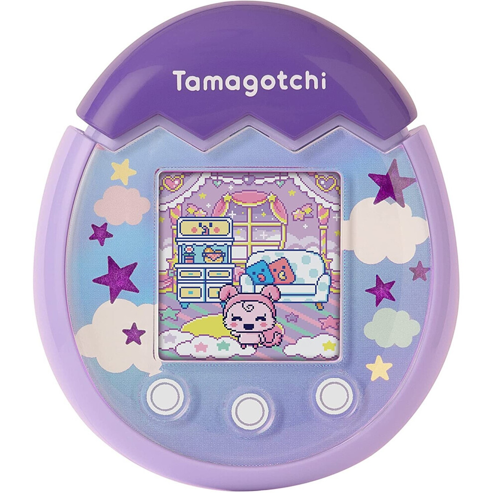 Bandai Tamagotchi Tamagotchi Pix Purple Toys