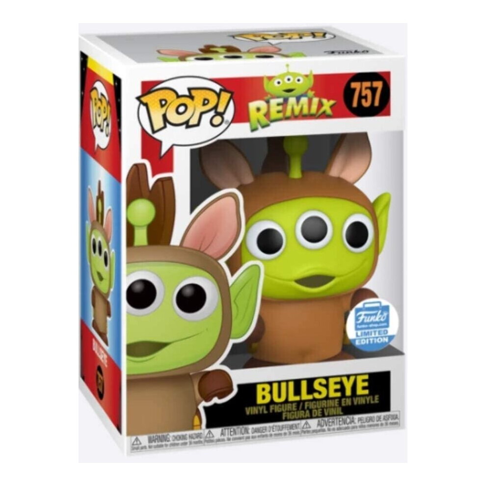 Funko Disney Pixar: Toy Story Alien Remix Bullseye Pop! Vinyl Toys