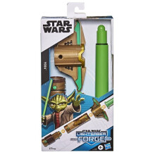 STAR WARS Lightsaber Forge Yoda Utökningsbar Ljusabersleksak, Anpassningsbar Rollspelsleksak för Barn 4+