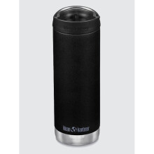 (Black) Klean Kanteen TKWide Insulated Bottle 16oz (473ml)
