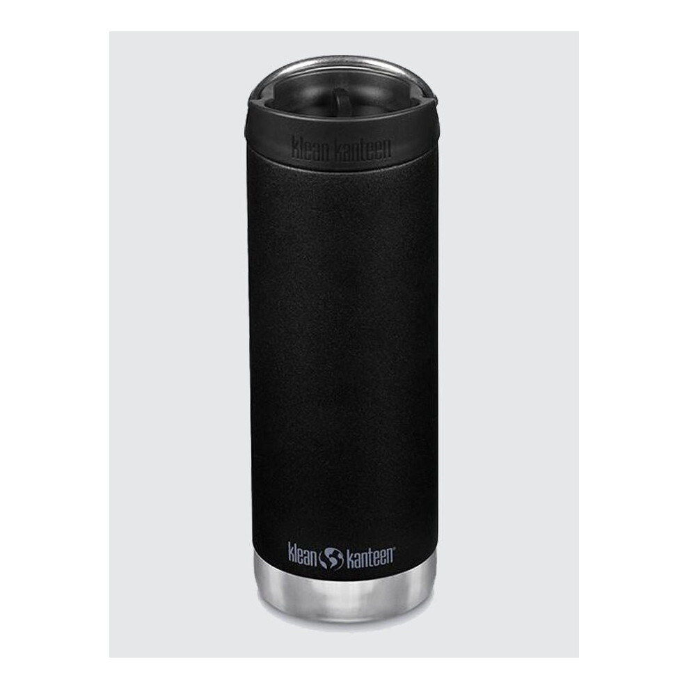 (Black) Klean Kanteen TKWide Insulated Bottle 16oz (473ml)