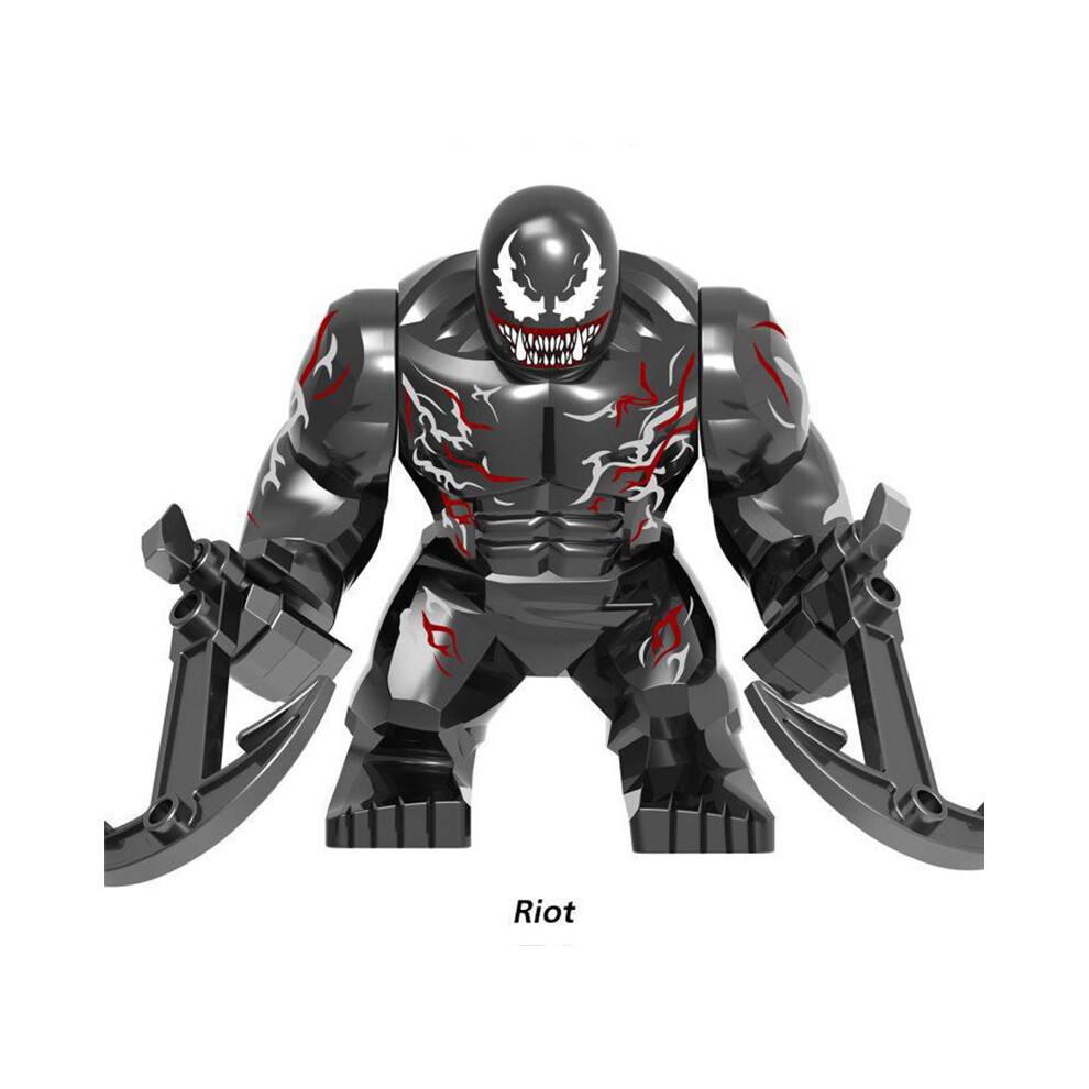 New (Riot) Big Minifigures Bagged Educational Toys Avengers Venom Building Blocks Bricks