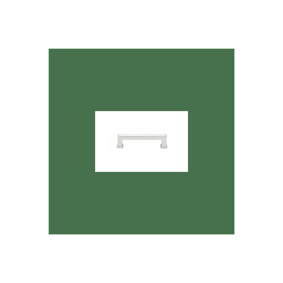Emtek 86479Us26 12 In. Center To Center Alexander Cabinet Pull, Bright Chrome 738505018069