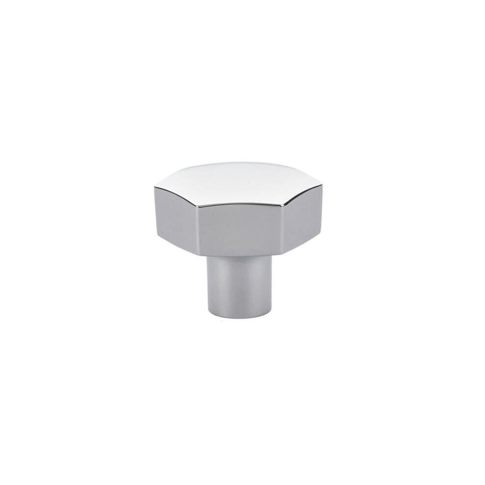 Emtek 86458Us26 1.5 In. Mod Hex Cabinet Knob, Bright Chrome 738505026507