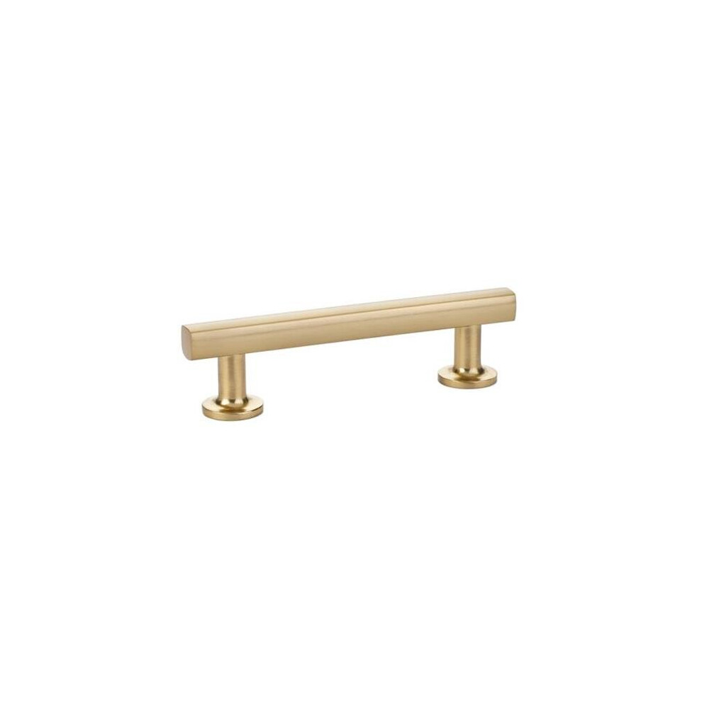 Emtek 86453Us4 3.5 In. Freestone Pull, Satin Brass 738505026910
