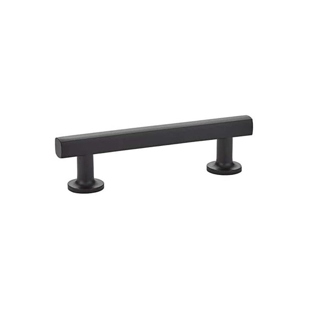 Emtek 86678Us19 12 In. Center To Center Freestone Cabinet Pull, Flat Black 738505035691