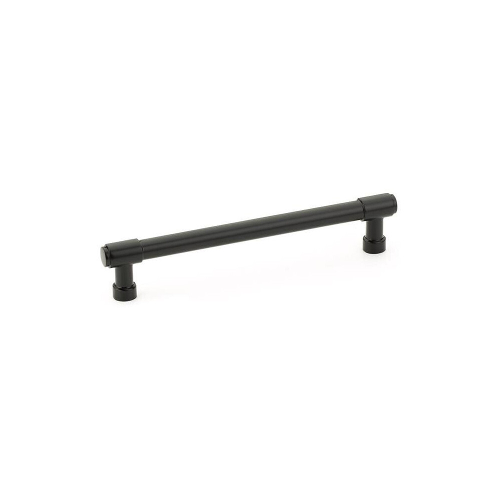 Emtek 86689Us19 Jasper 6 In. Center To Center Cabinet Pull, Flat Black 738505038425