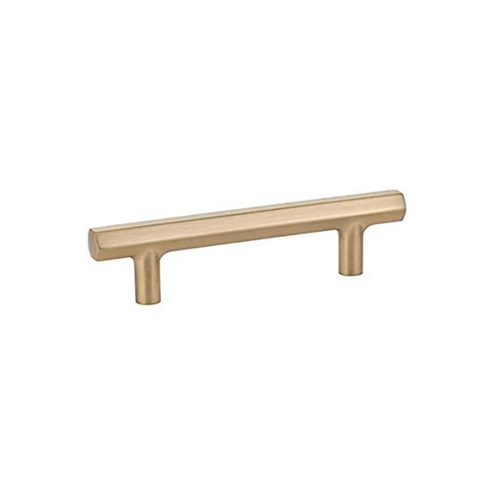 Emtek 86681Us4 Mod Hex 12 In. Center To Center Cabinet Pull, Satin Brass 738505035899