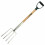 Hilka Hilka Stainless Steel Soft Grip Handle Border Hand Fork Garden Digging Tool 3