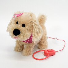 Walking & Talking Dog Toy | The Magic Toy Shop Fluffy Plush Walking & Talking Dog Toy Electronic Pet Puppy with Barking Sounds