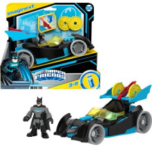 Imaginext DC Friends Batman Bat-Tech Racing Batmobile Push Along Vehicle
