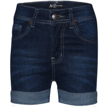 (5-6 Years, Dark Blue) Kids Girls Dark Blue Shorts Bermuda Skinny Jeans