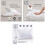 (Pair Of Pillowcase, Pink) Easy Iron Percale Fitted Cotton Sheet 2