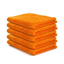 Edgeless Microfibre Cloths x 5 Flawless Microfiber Car Detailing Wash Cloth Pack Streak Free