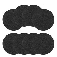 YuCool 8 Packs Filters for Compost Bins, Kitchen Compost Pail Activated Carbon Filters Replacement, Round