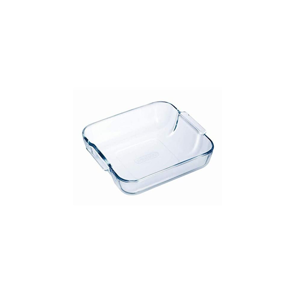 Pyrex Glass Square Roaster, 25 x 21cm