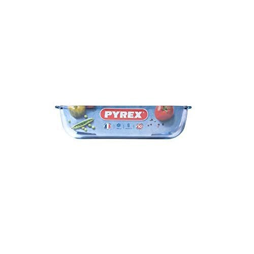 Pyrex Γυάλινο τετράγωνο ψήστη Pyrex, 25 x 21cm 1