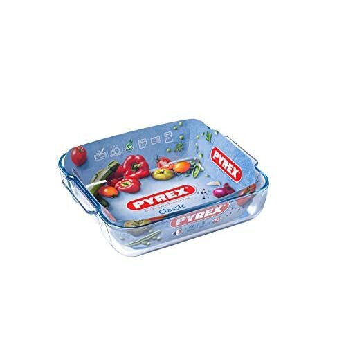 Pyrex Γυάλινο τετράγωνο ψήστη Pyrex, 25 x 21cm 2