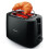 Philips Philips Toaster, 8 Settings, Integrated bun warming rack, Compact design, Black, HD2581/91 3