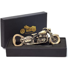 Unique Motorcycle Beer Gifts for Men Vintage Motorcycle Bottle Opener, Fathers Day Gift Birthday Christmas Gift for Him Dad Husband Grandpa