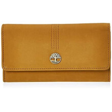 Timberland Women's Leather RFID Flap Wallet Cluth Organizer, One Size