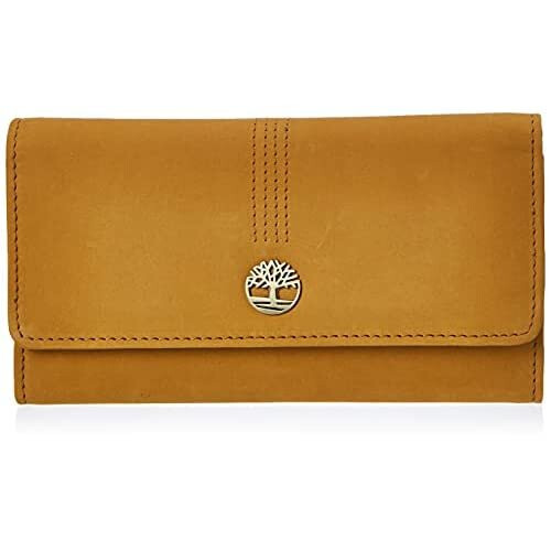Timberland Timberland Women's Leather RFID Flap Wallet Cluth Organizer, One Size