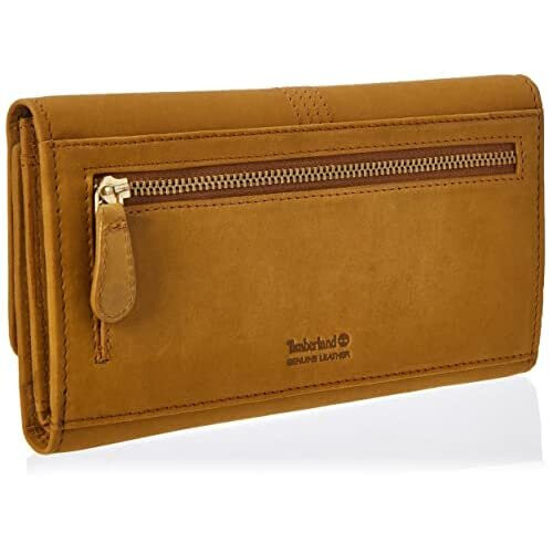 Timberland Timberland Women's Leather RFID Flap Wallet Cluth Organizer, One Size 1