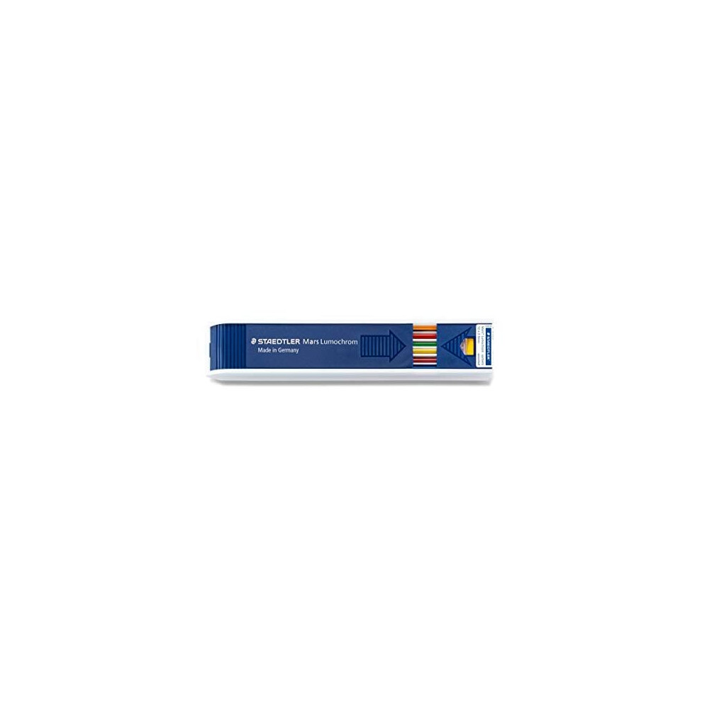 Staedtler Mars Lumochrom 204 Pack of 12 Drawing Leads 2 mm Assorted Colours