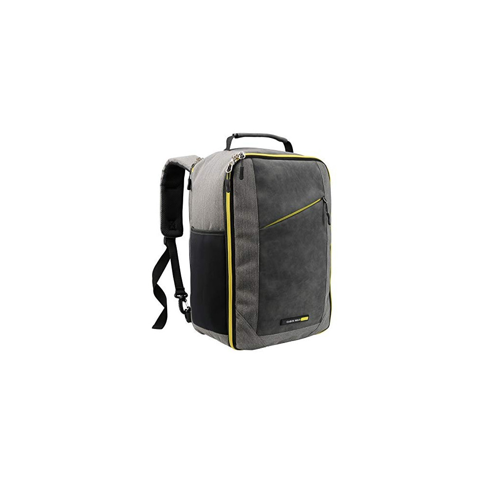 Cabin Max Manhattan Travel Bag | Ryanair Cabin Bags 40x20x25 | Underseat Stowaway Hand Luggage | Shoulder Bag | Backpack Suitable for Ryanair Und